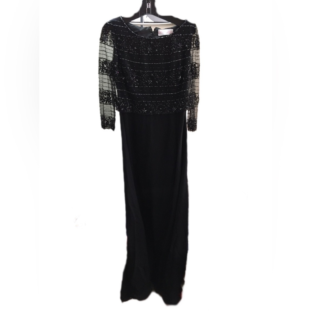 Elegant Black Evening Dress